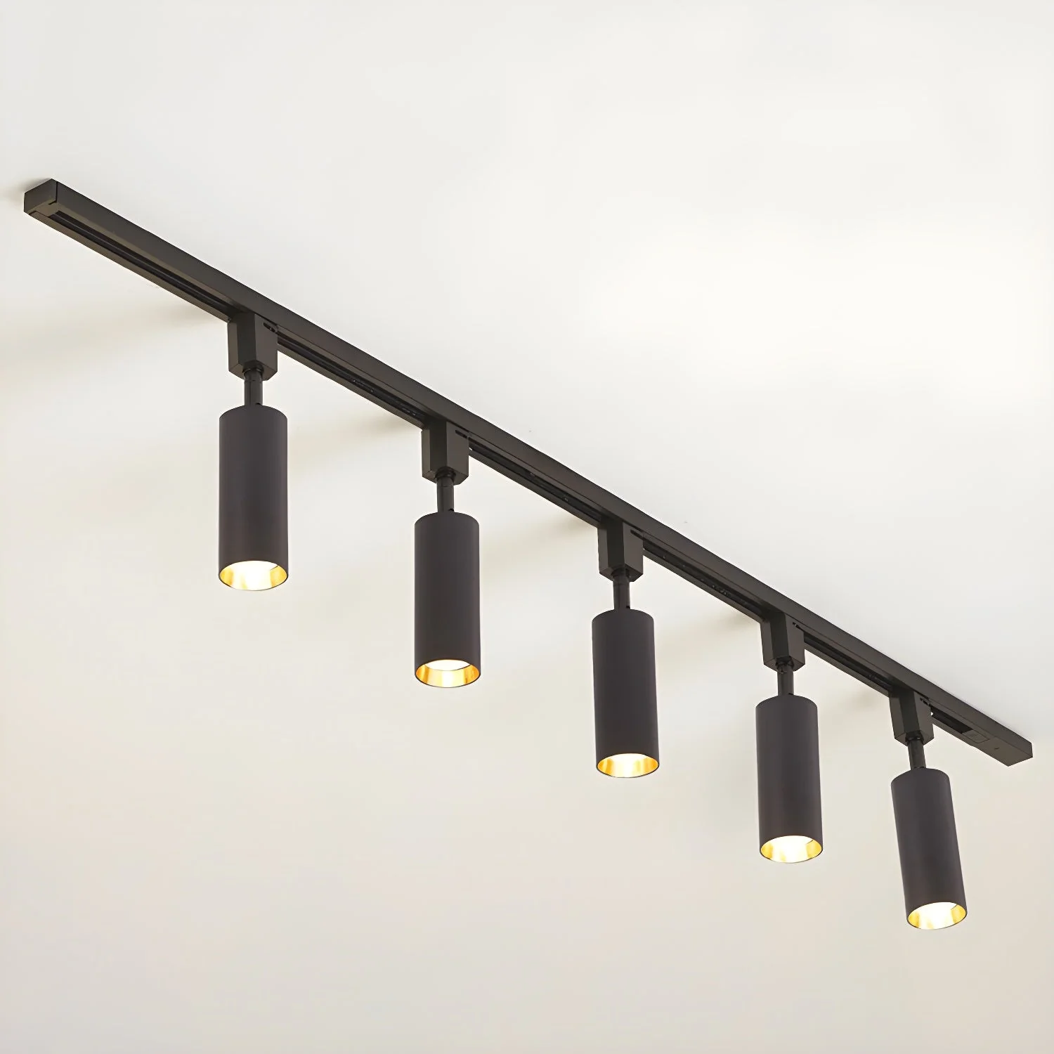 Solara Ceiling Lamp Sleek Cylinder Track with Minimalist - Image 54
