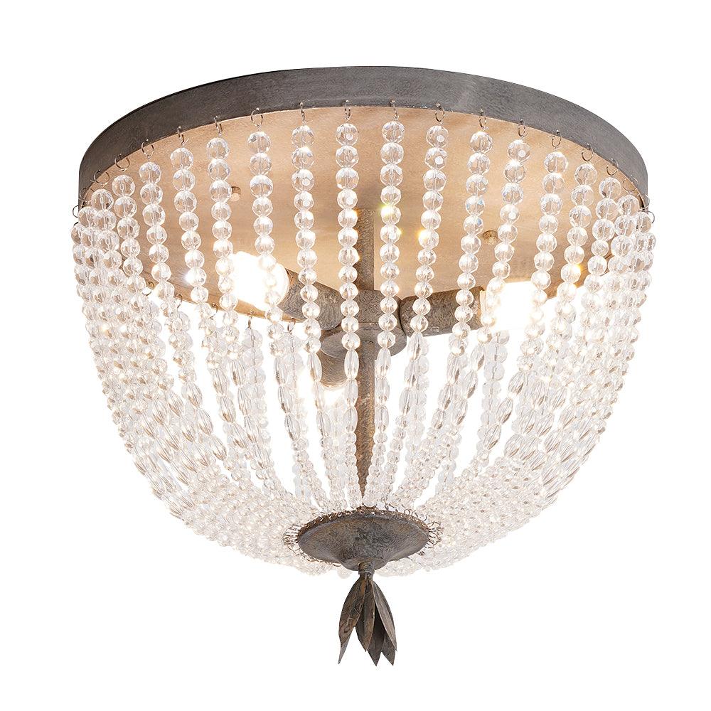Solara Ceiling Lamp with Crystal Bead Strands Luxury - Image 14