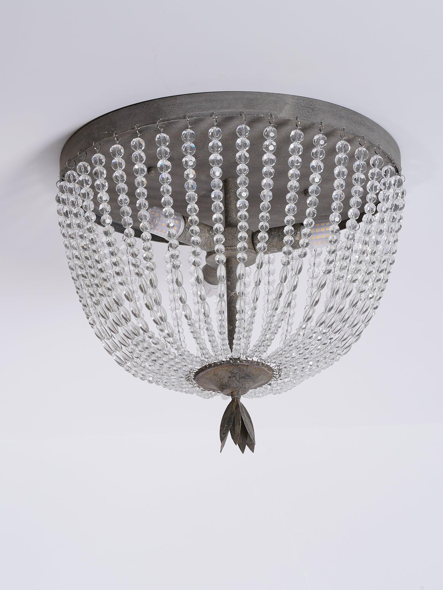 Solara Ceiling Lamp with Crystal Bead Strands Luxury - Image 19