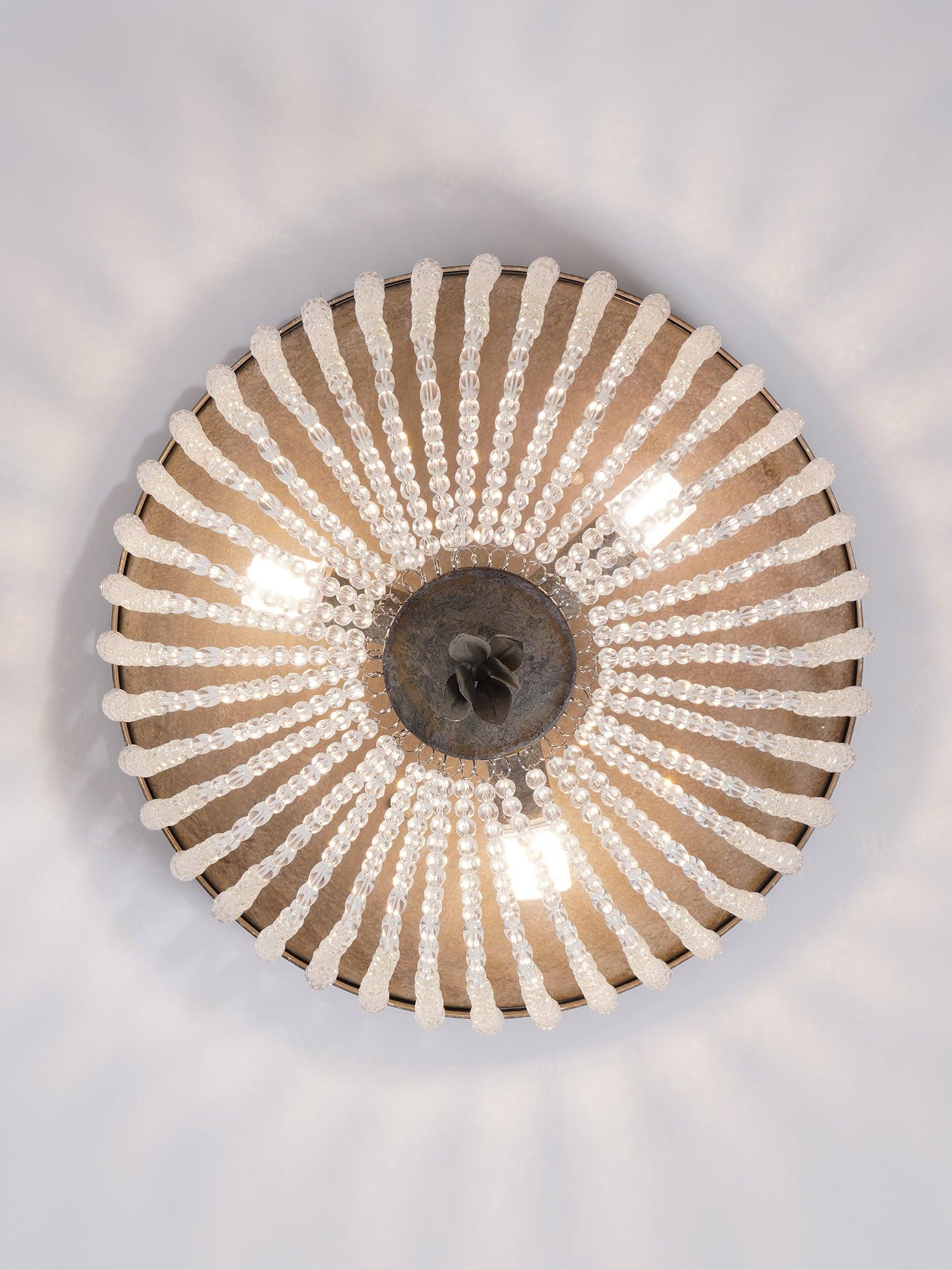 Solara Ceiling Lamp with Crystal Bead Strands Luxury - Image 22