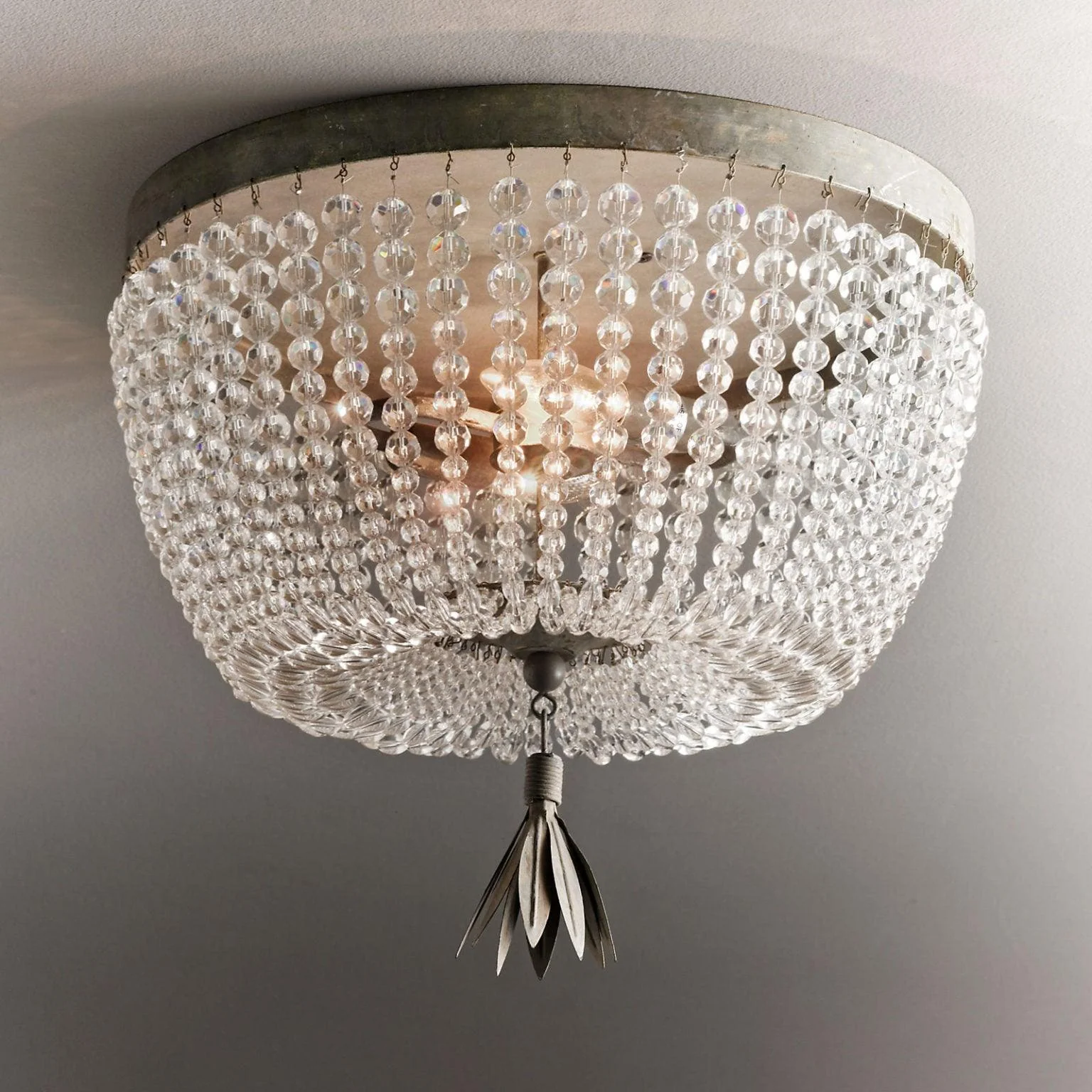Solara Ceiling Lamp with Crystal Bead Strands Luxury - Image 23