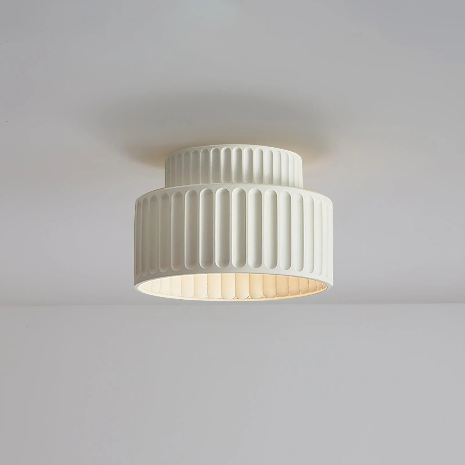 Solara Ceiling Lamp with Pleated Shade - Image 36