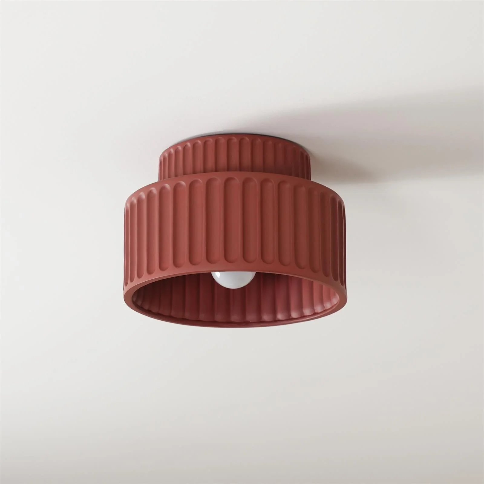 Solara Ceiling Lamp with Pleated Shade - Image 41