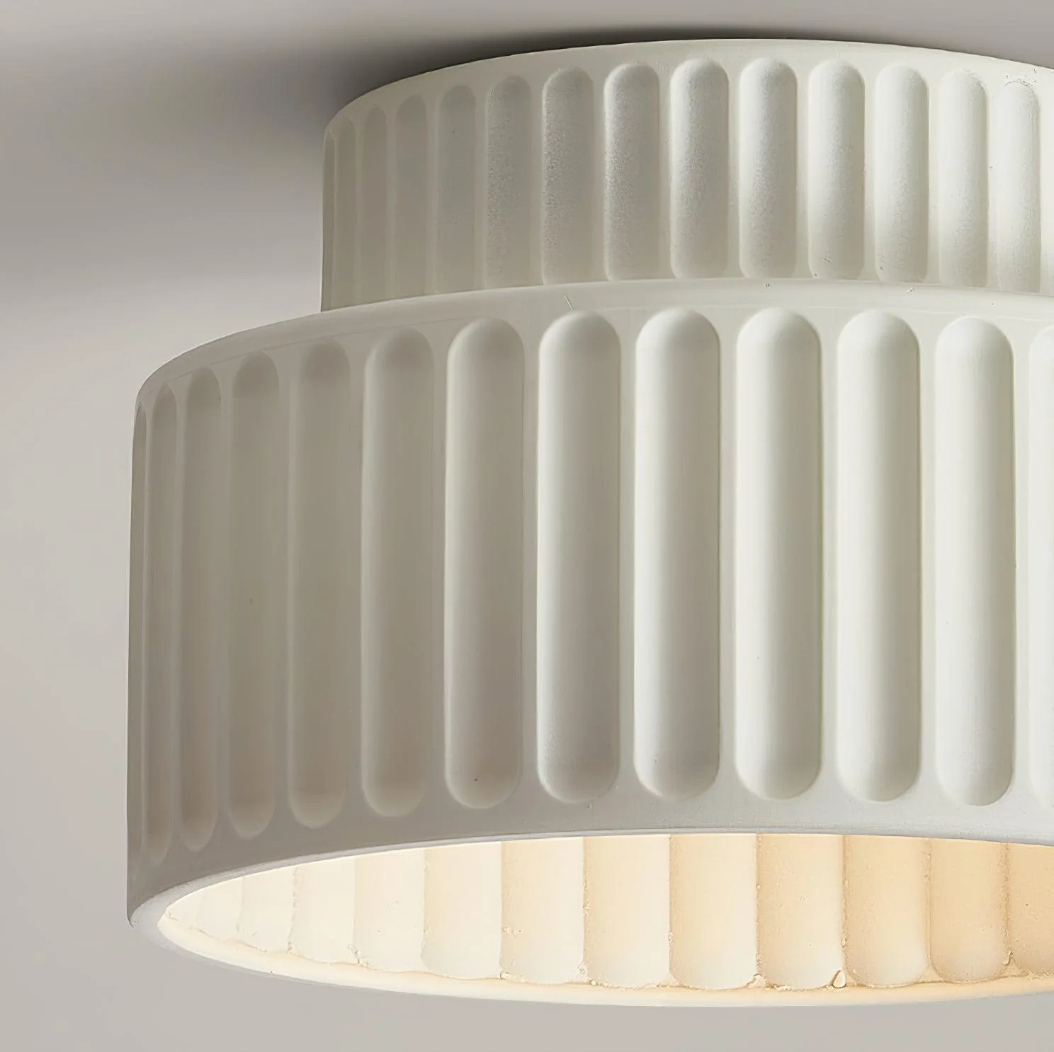 Solara Ceiling Lamp with Pleated Shade - Image 58