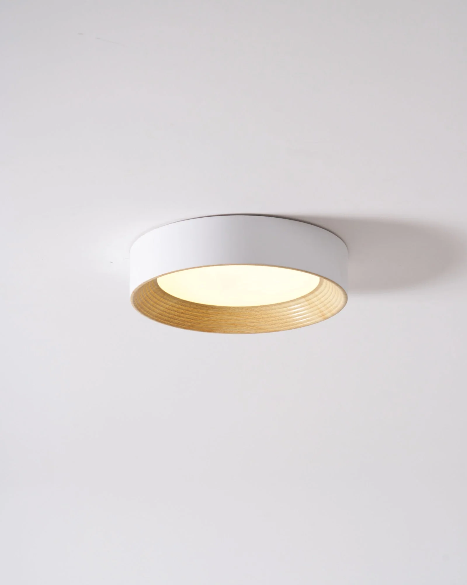 Solara Ceiling Lamp Wood Ring Minimalist Adjustable - Image 10
