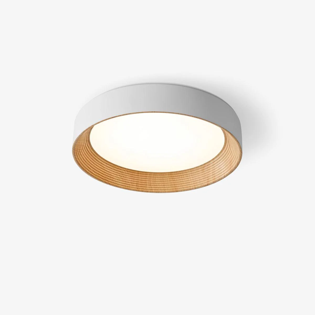 Solara Ceiling Lamp Wood Ring Minimalist Adjustable - Image 2