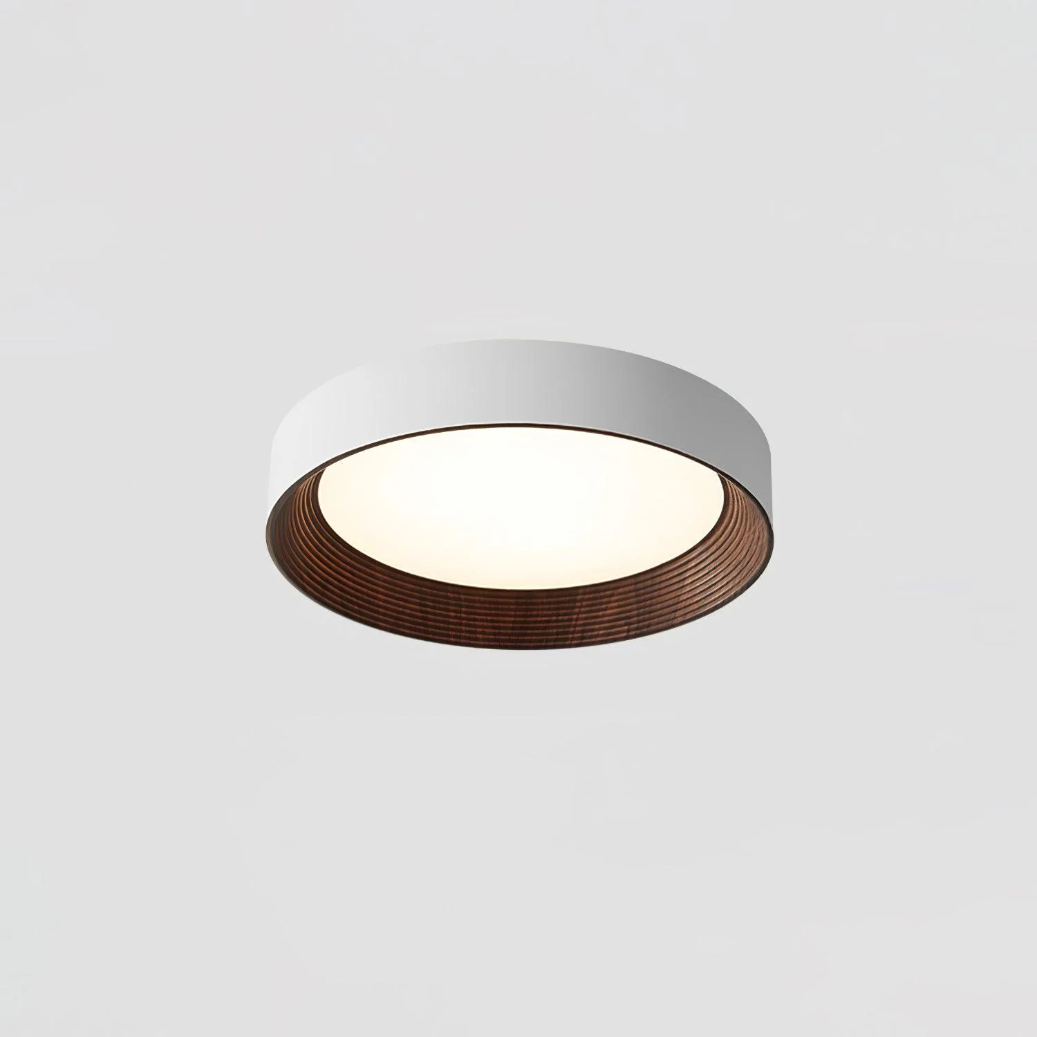 Solara Ceiling Lamp Wood Ring Minimalist Adjustable - Image 32