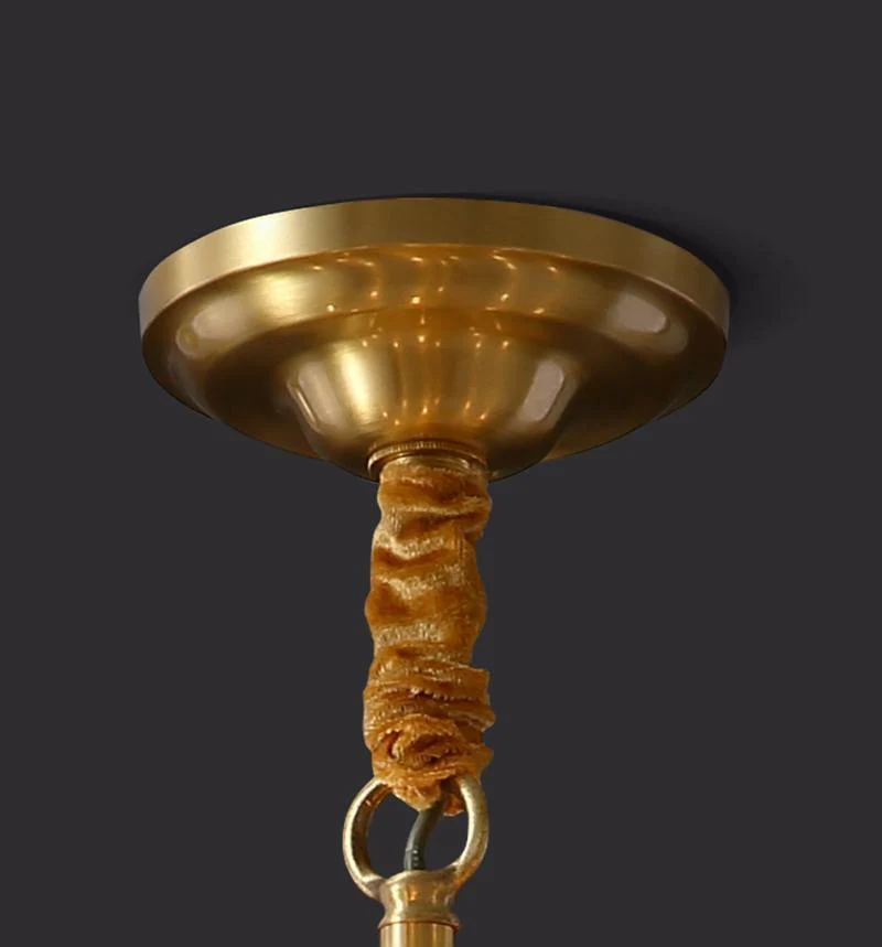 Solara Chandelier Antique Brass Starburst - Image 24