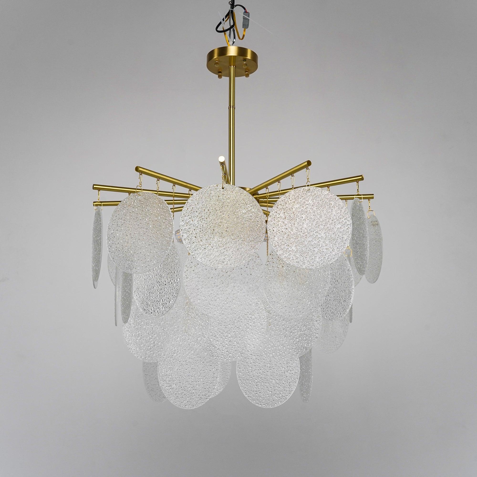 Solara Chandelier Nimbus Glass Droplets - Image 33
