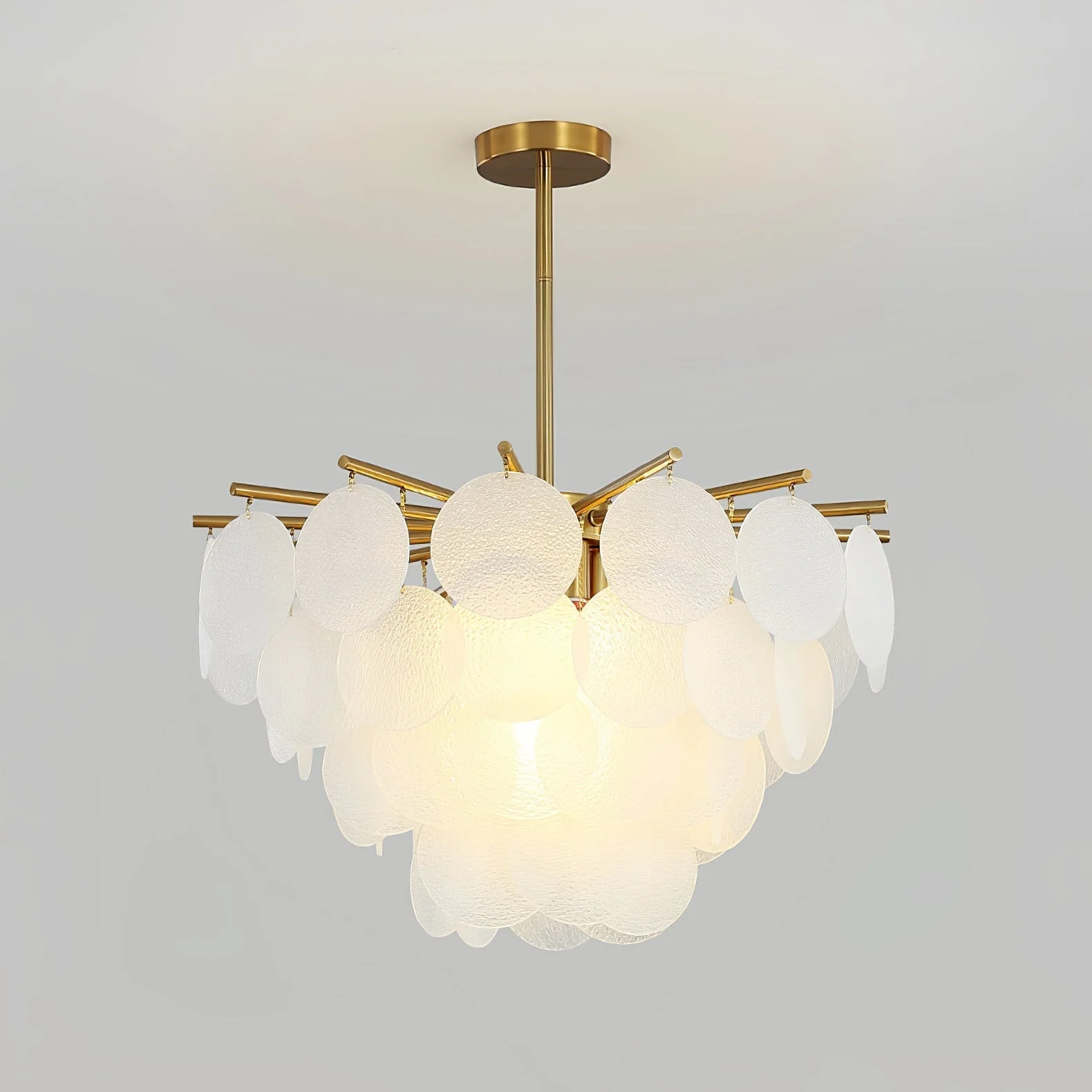 Solara Chandelier Nimbus Glass Droplets - Image 5