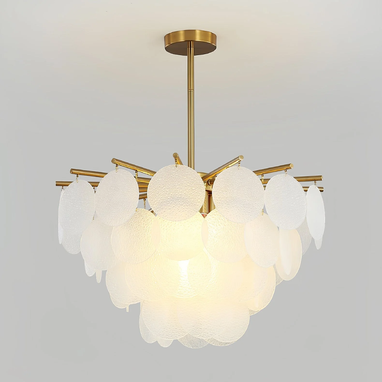 Solara Chandelier Nimbus Glass Droplets - Image 6