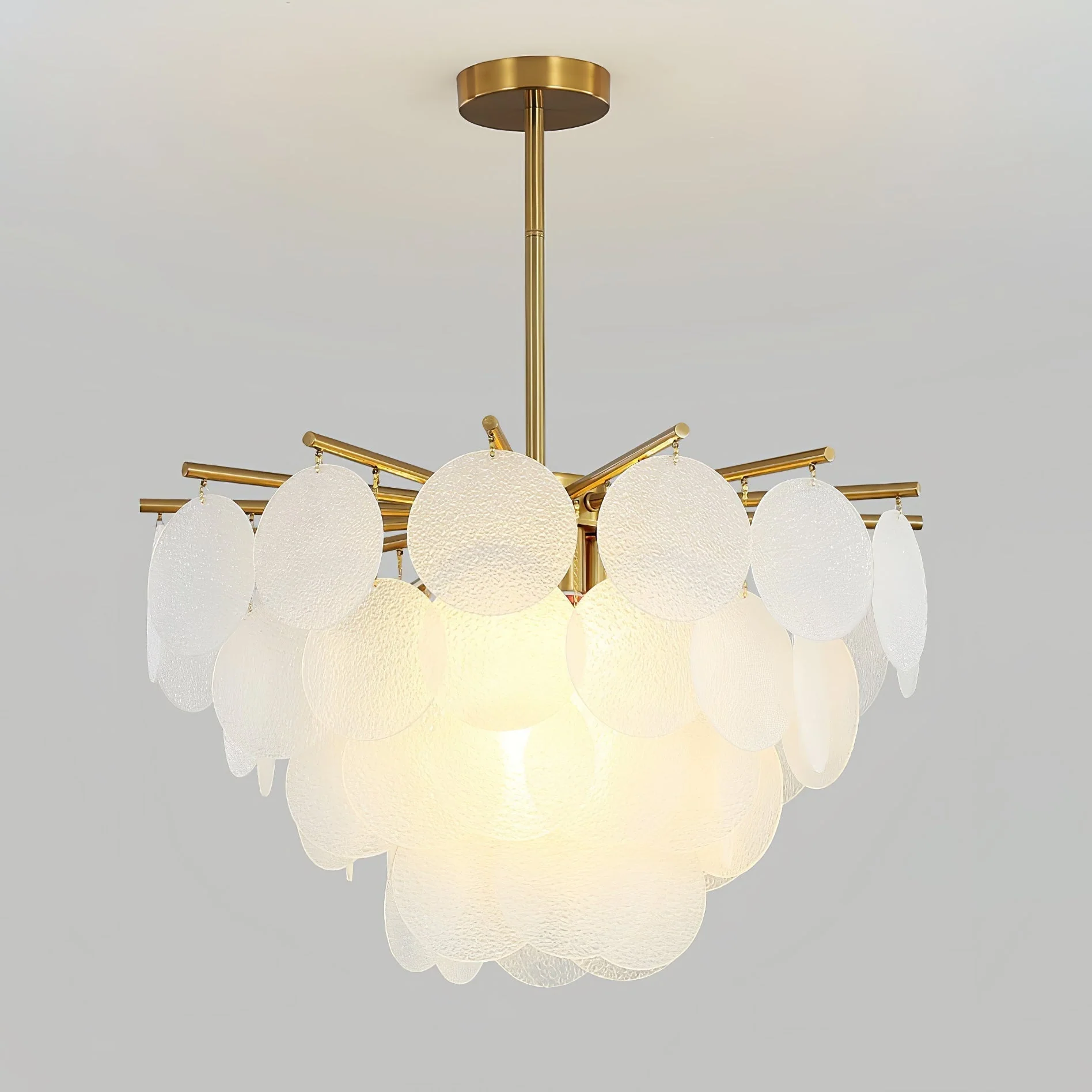 Solara Chandelier Nimbus Glass Droplets - Image 9