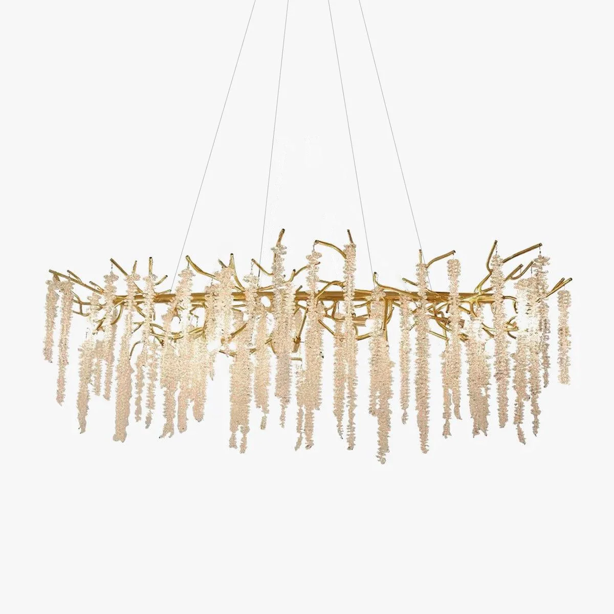 Solara Chandelier Wisteria Flower Crystal