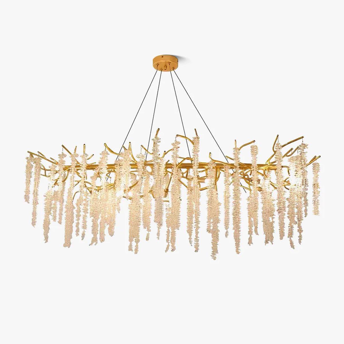 Solara Chandelier Wisteria Flower Crystal - Image 17