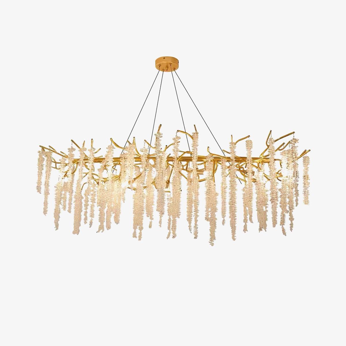 Solara Chandelier Wisteria Flower Crystal - Image 18