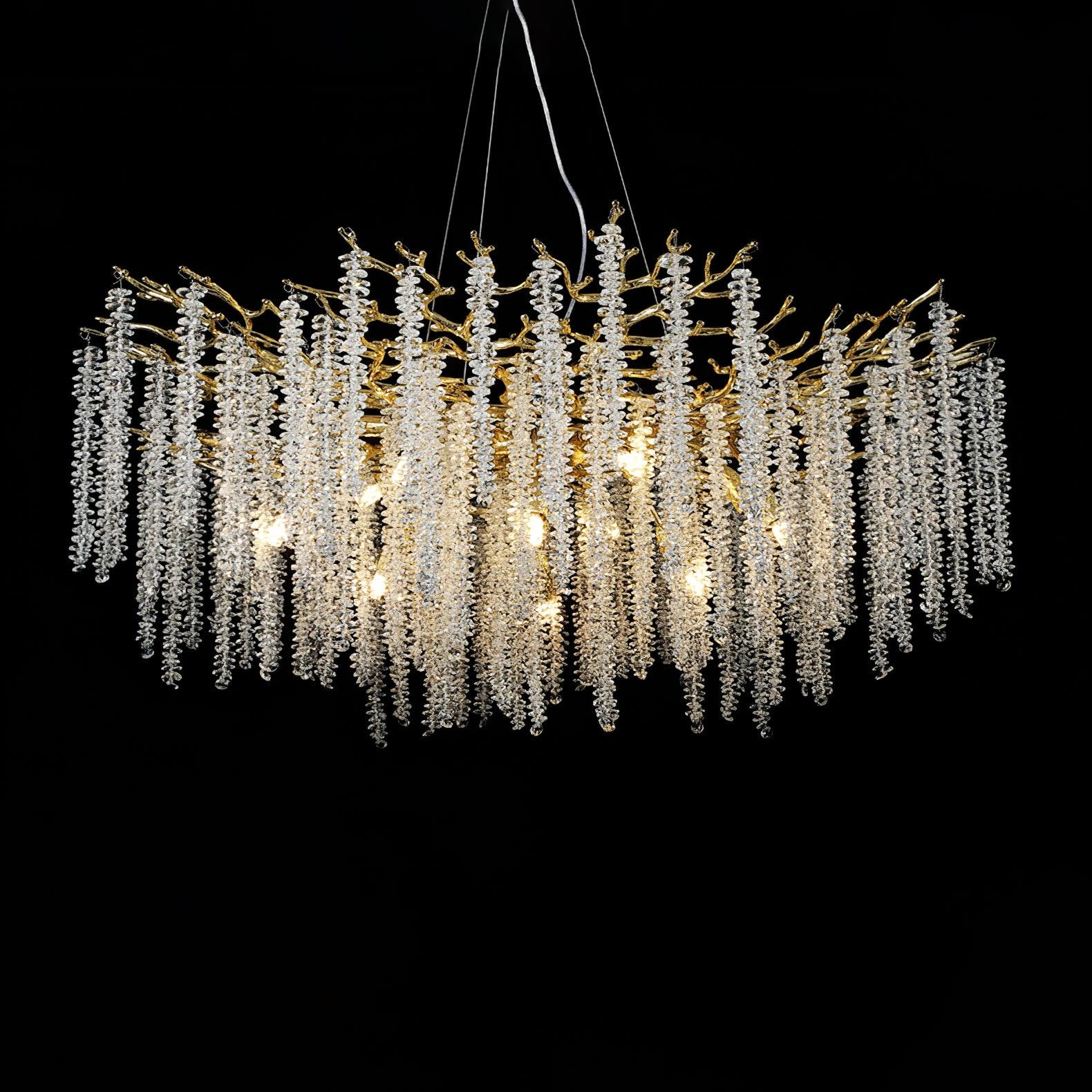 Solara Chandelier Wisteria Flower Crystal - Image 23