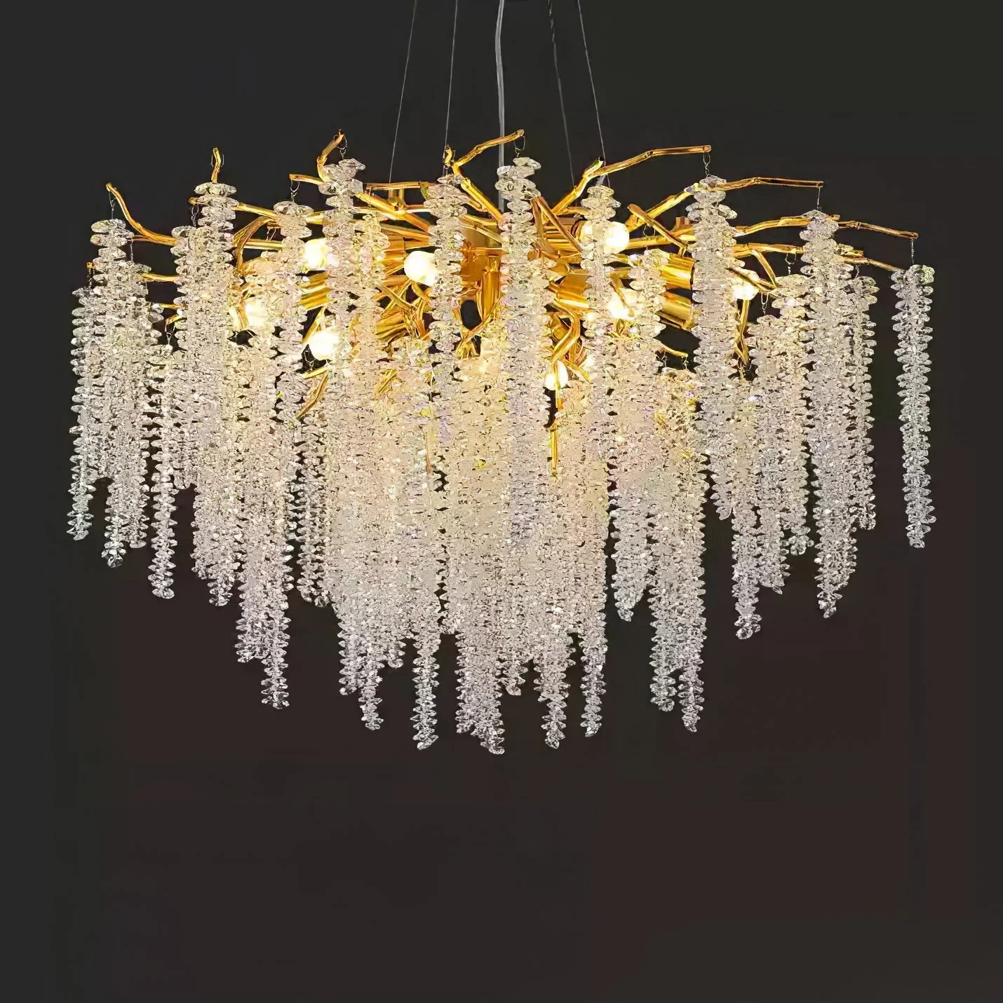 Solara Chandelier Wisteria Flower Crystal - Image 26