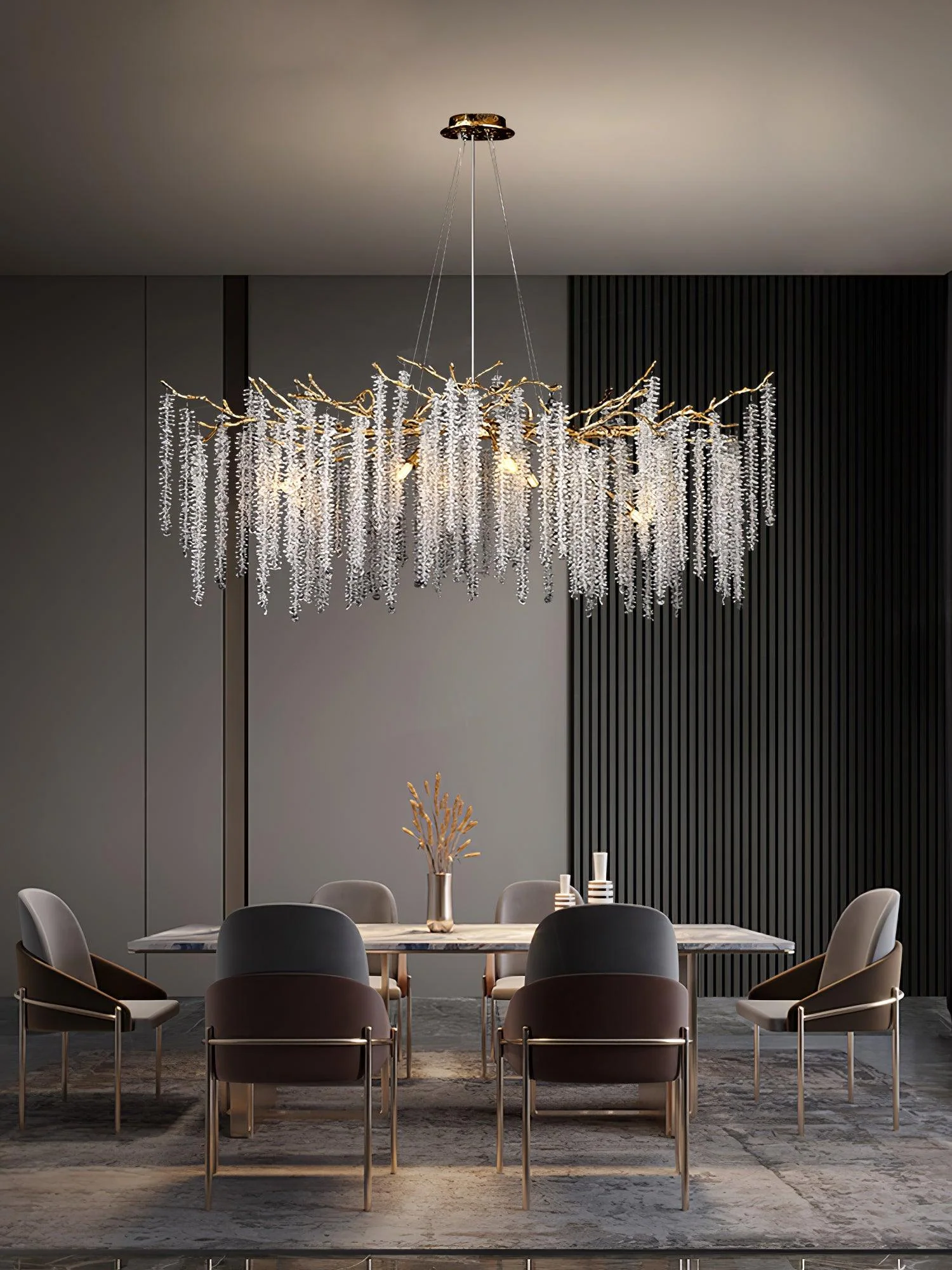 Solara Chandelier Wisteria Flower Crystal - Image 34