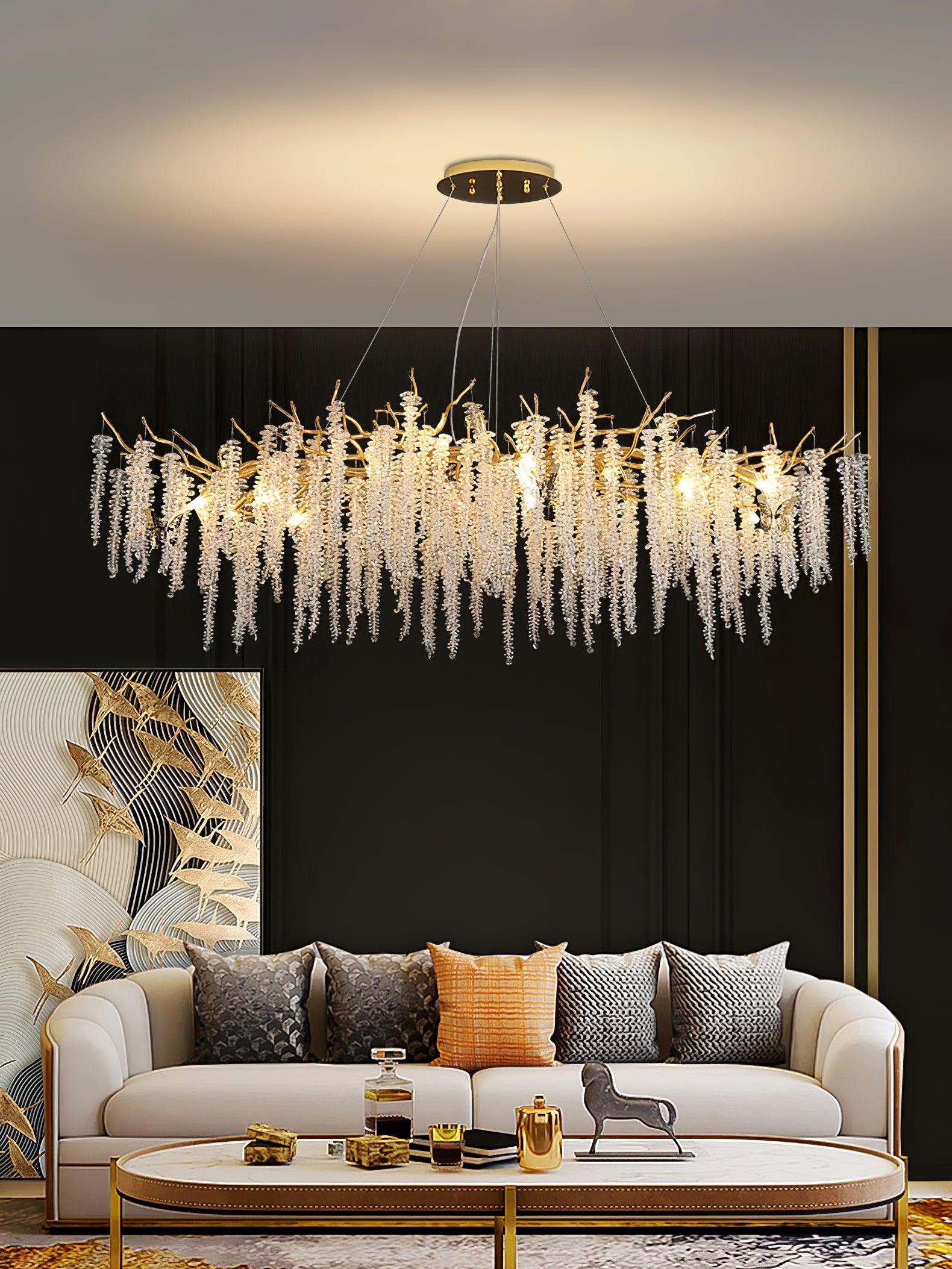 Solara Chandelier Wisteria Flower Crystal - Image 35