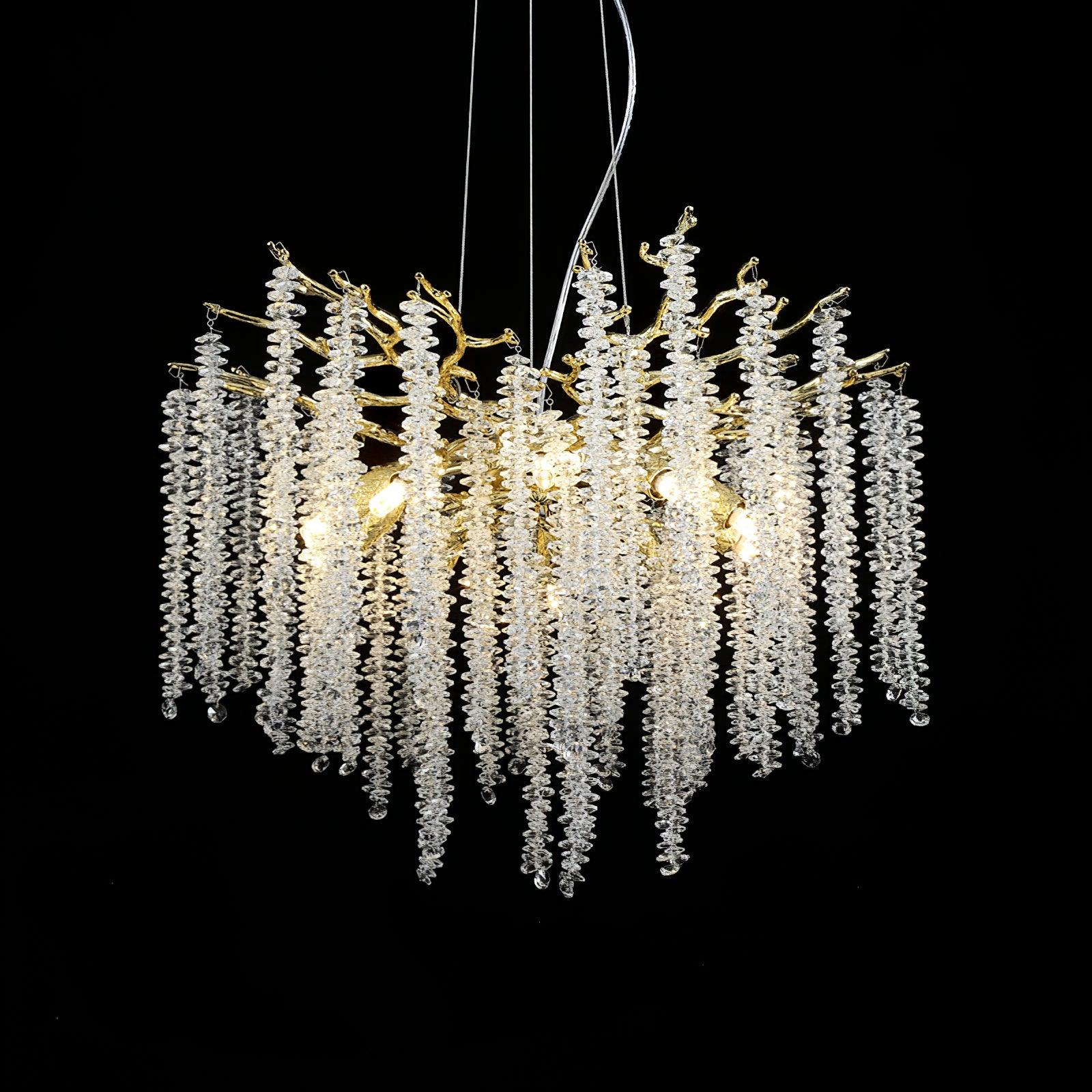 Solara Chandelier Wisteria Flower Crystal - Image 38