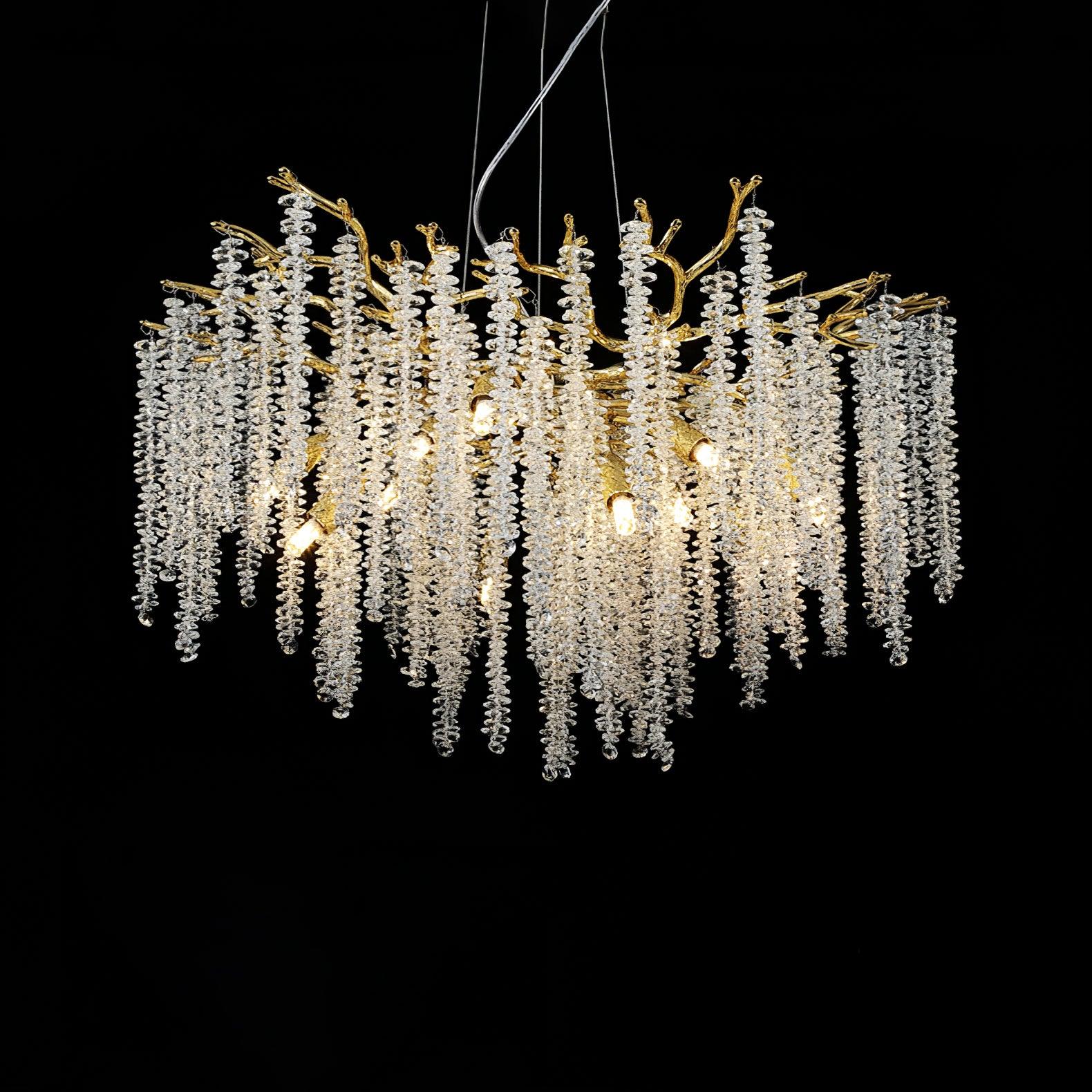 Solara Chandelier Wisteria Flower Crystal - Image 39