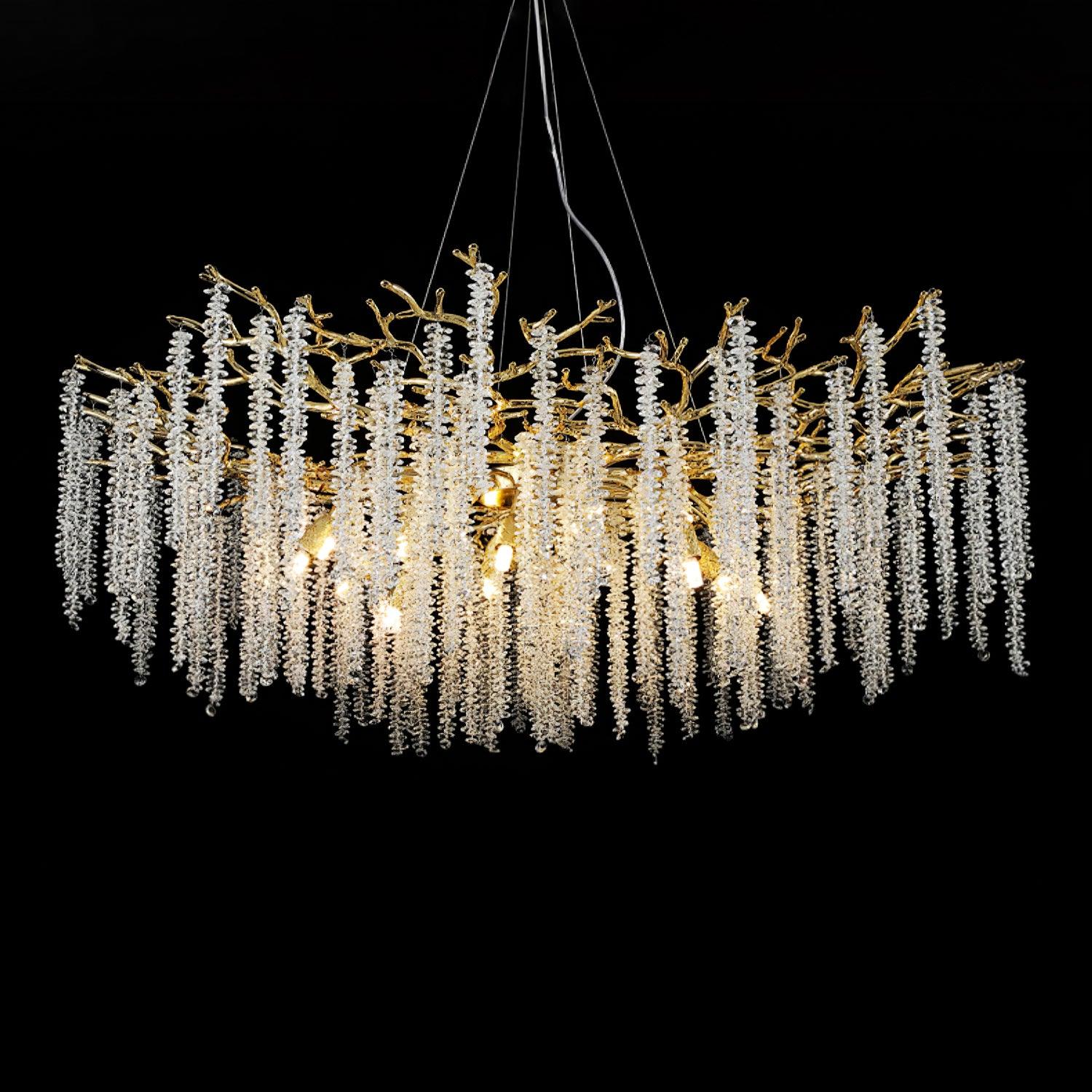 Solara Chandelier Wisteria Flower Crystal - Image 40