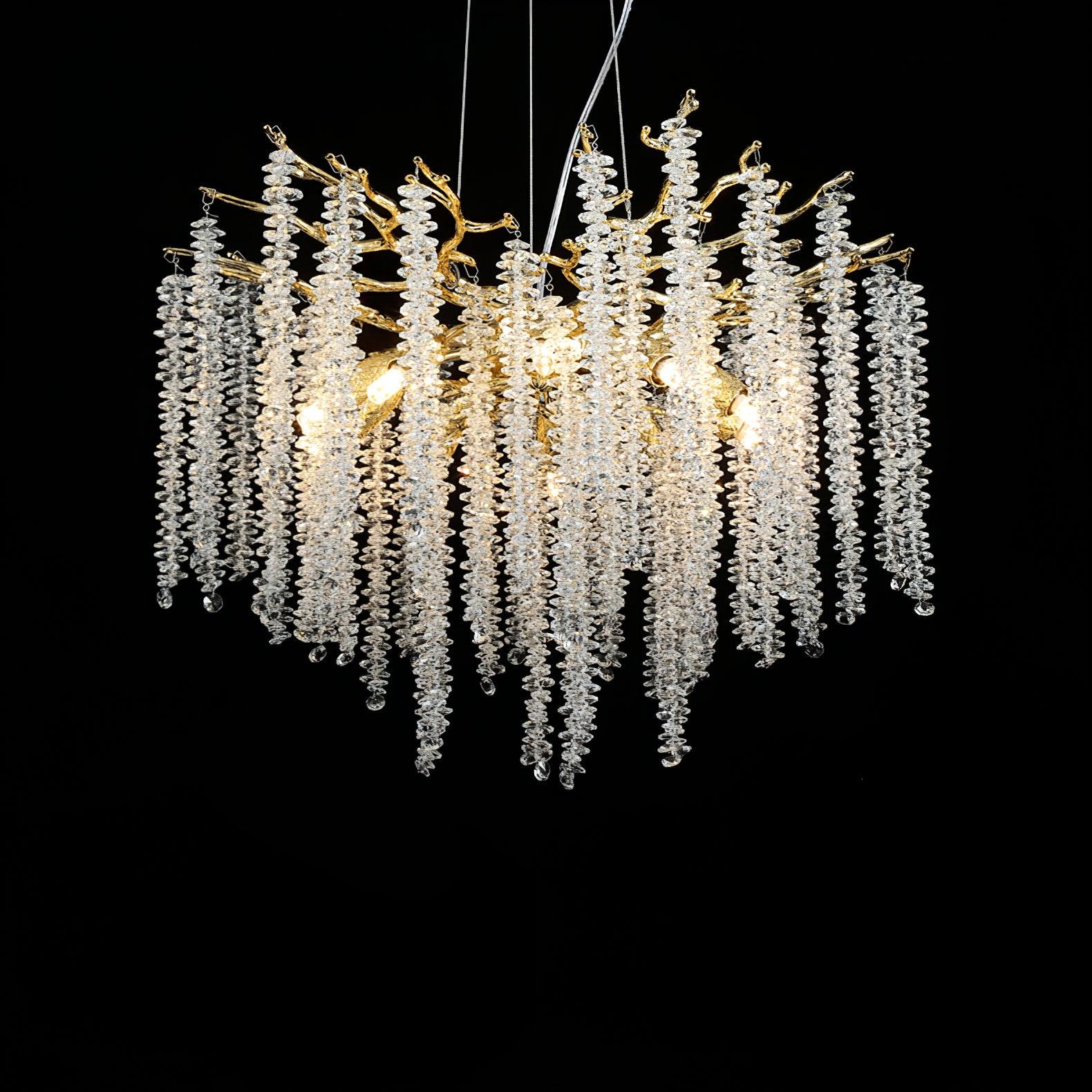 Solara Chandelier Wisteria Flower Crystal - Image 41