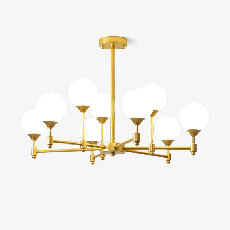 Solara Elegant Glass Chandelier