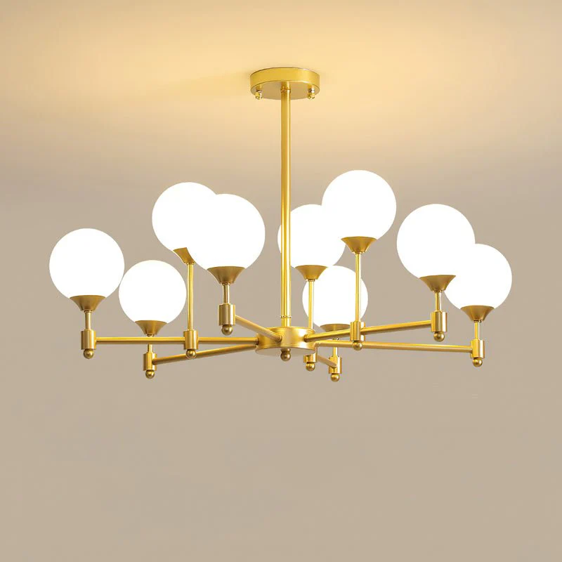 Solara Elegant Glass Chandelier - Image 19