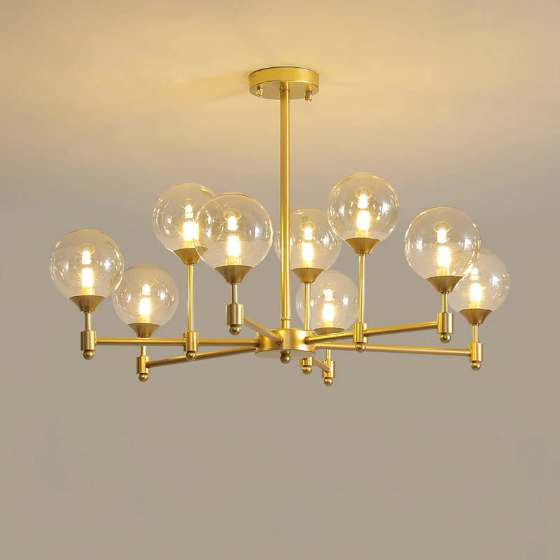 Solara Elegant Glass Chandelier - Image 20