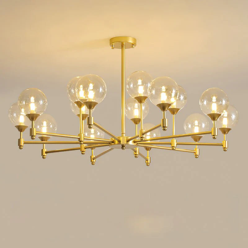 Solara Elegant Glass Chandelier - Image 23