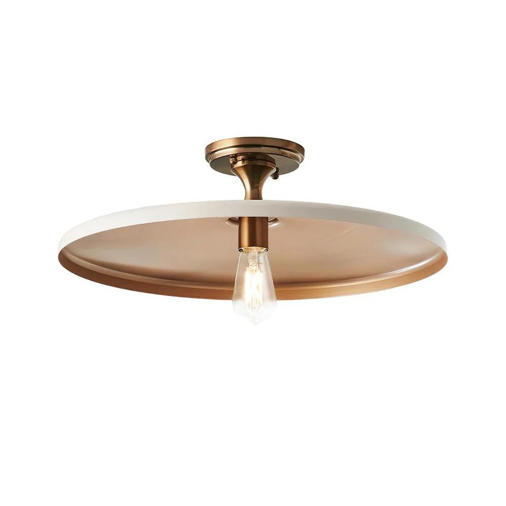 Solara Industrial Iron Ceiling Light - Image 12