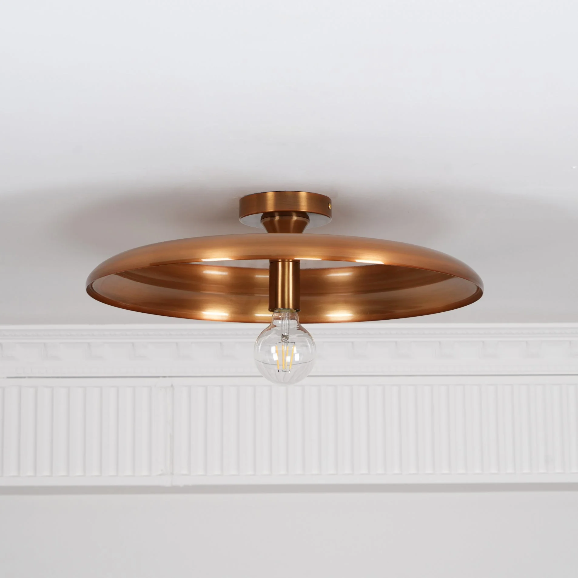 Solara Industrial Iron Ceiling Light - Image 17