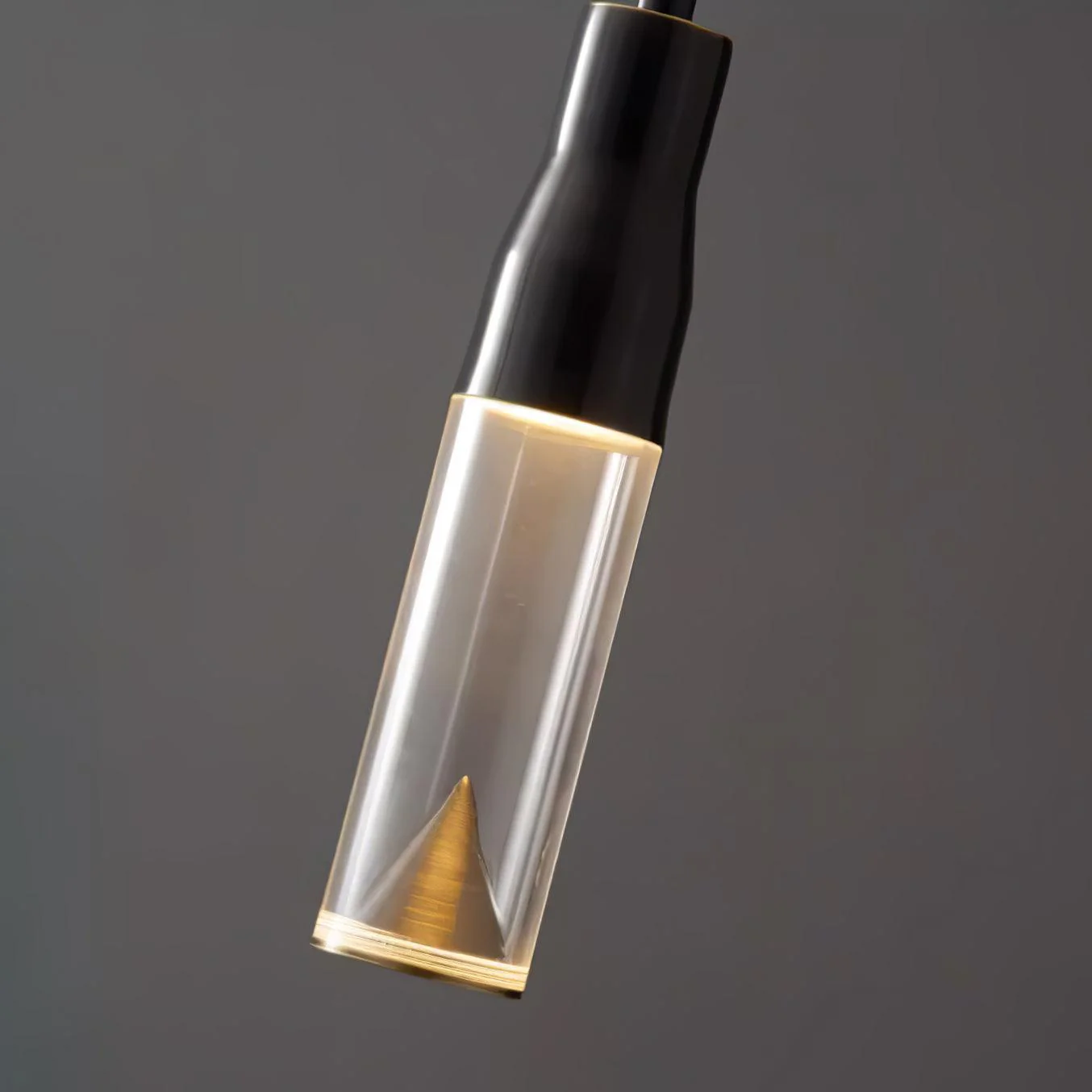 Solara Pendant Lamp Hat Plate Chrome Modern - Image 17