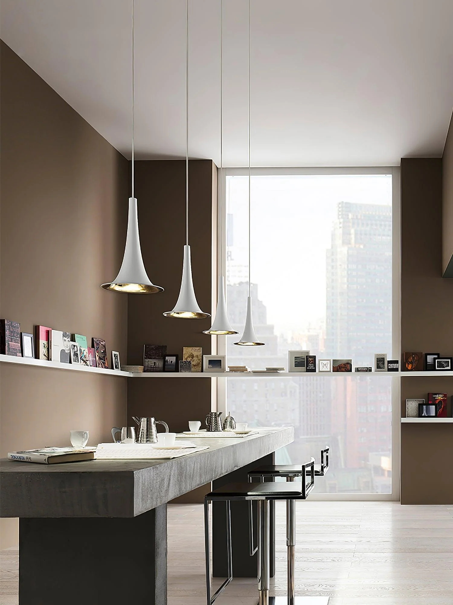 Solara Pendant Lamp Trumpet Shape Contemporary - Image 21