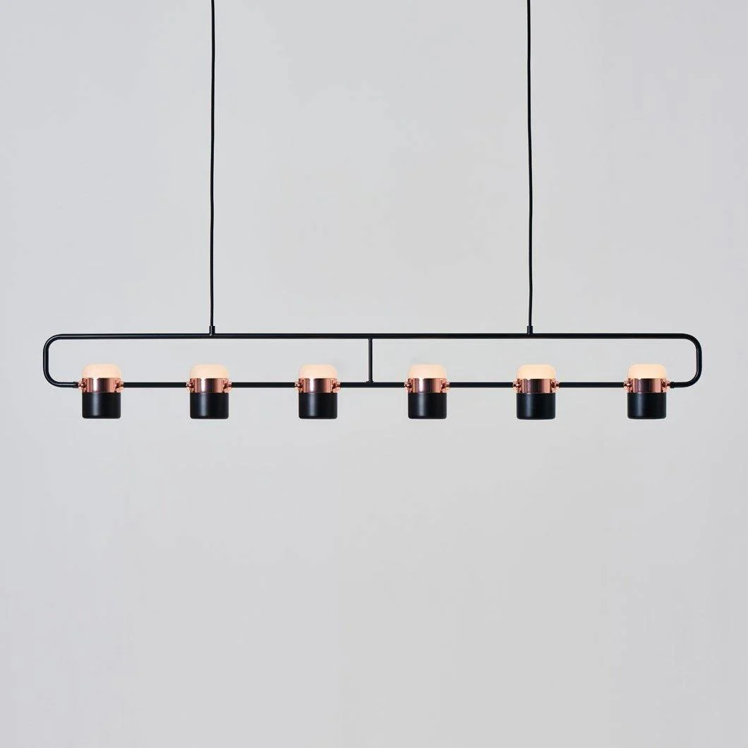 Solara Pendant Lamp Adjustable Glass with Brass - Image 104