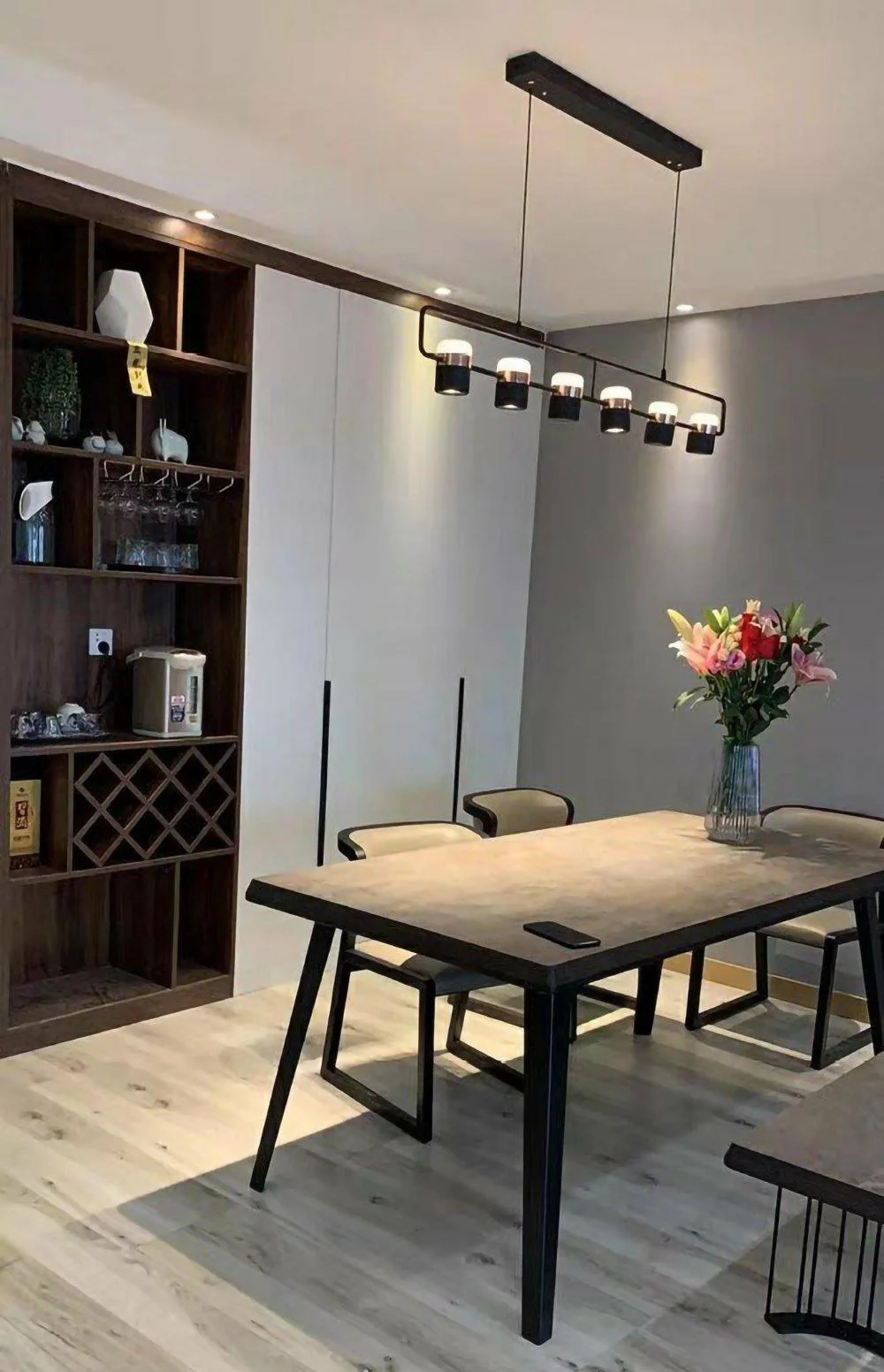 Solara Pendant Lamp Adjustable Glass with Brass - Image 38