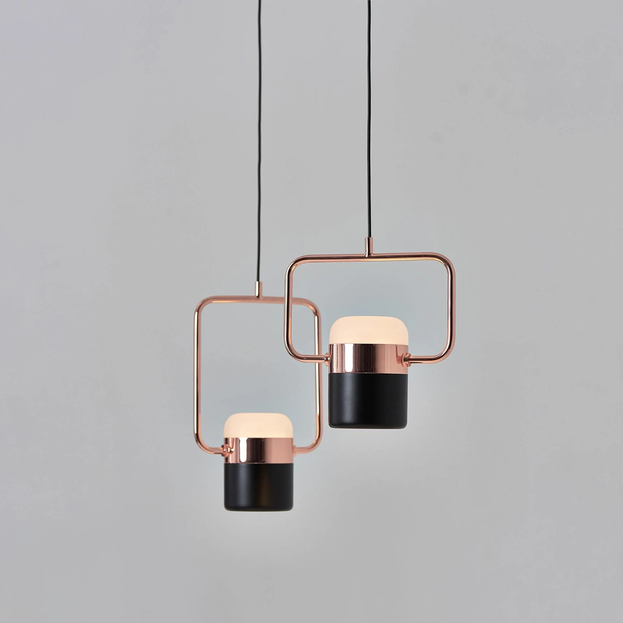 Solara Pendant Lamp Adjustable Glass with Brass - Image 57