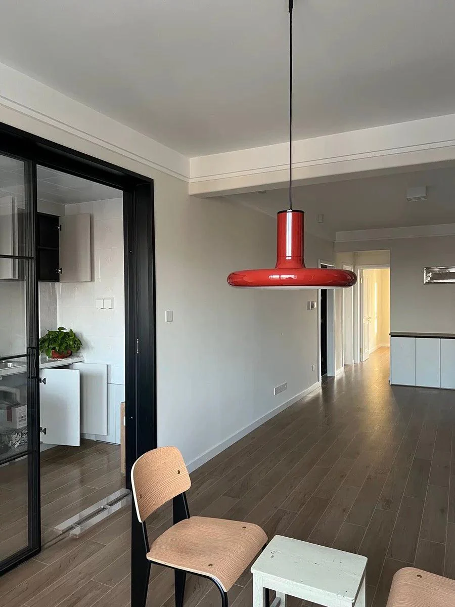 Solara Pendant Lamp Aluminum Cylinder Disc Industrial - Image 11