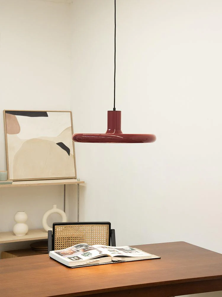 Solara Pendant Lamp Aluminum Cylinder Disc Industrial - Image 13