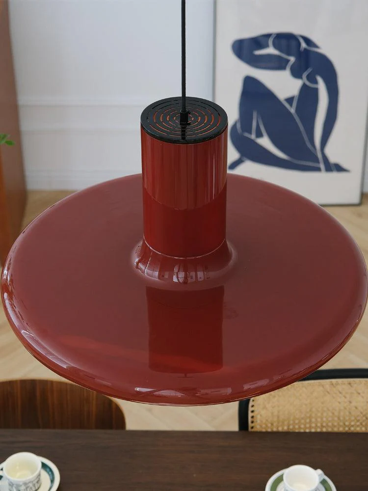 Solara Pendant Lamp Aluminum Cylinder Disc Industrial - Image 17