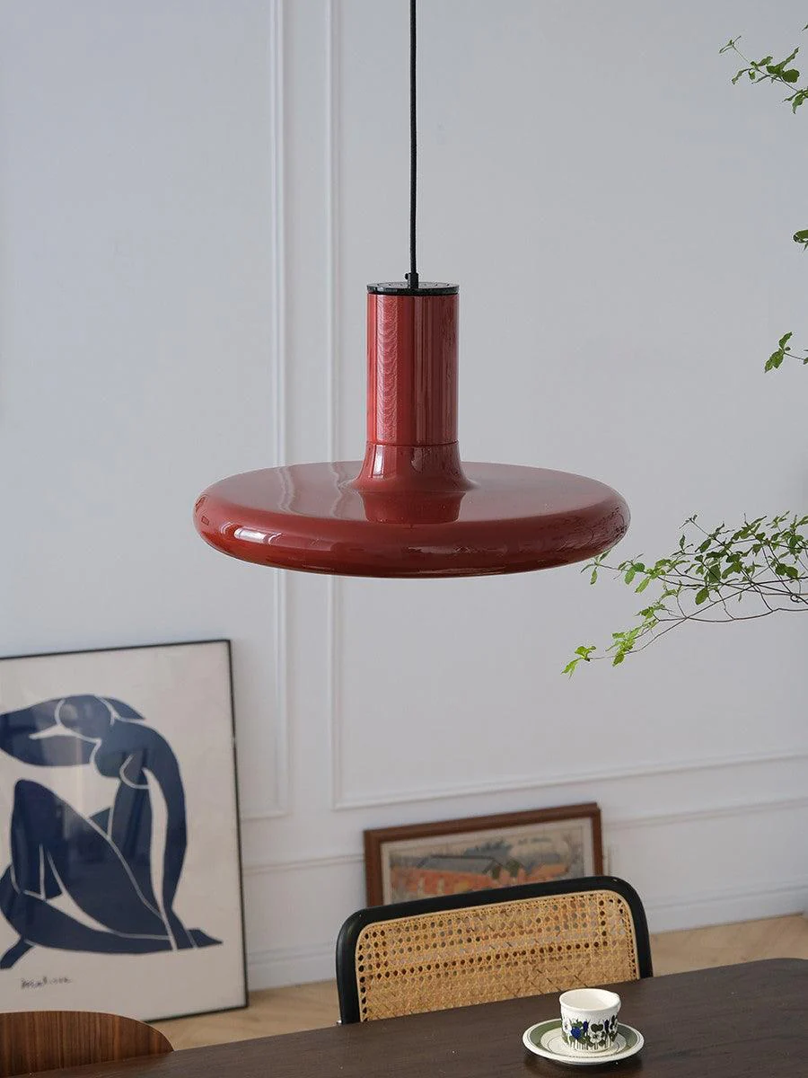 Solara Pendant Lamp Aluminum Cylinder Disc Industrial - Image 23