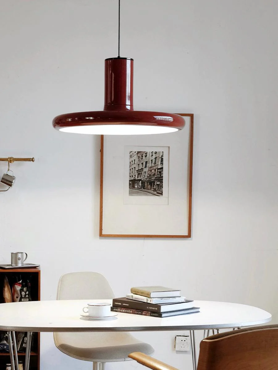 Solara Pendant Lamp Aluminum Cylinder Disc Industrial - Image 28