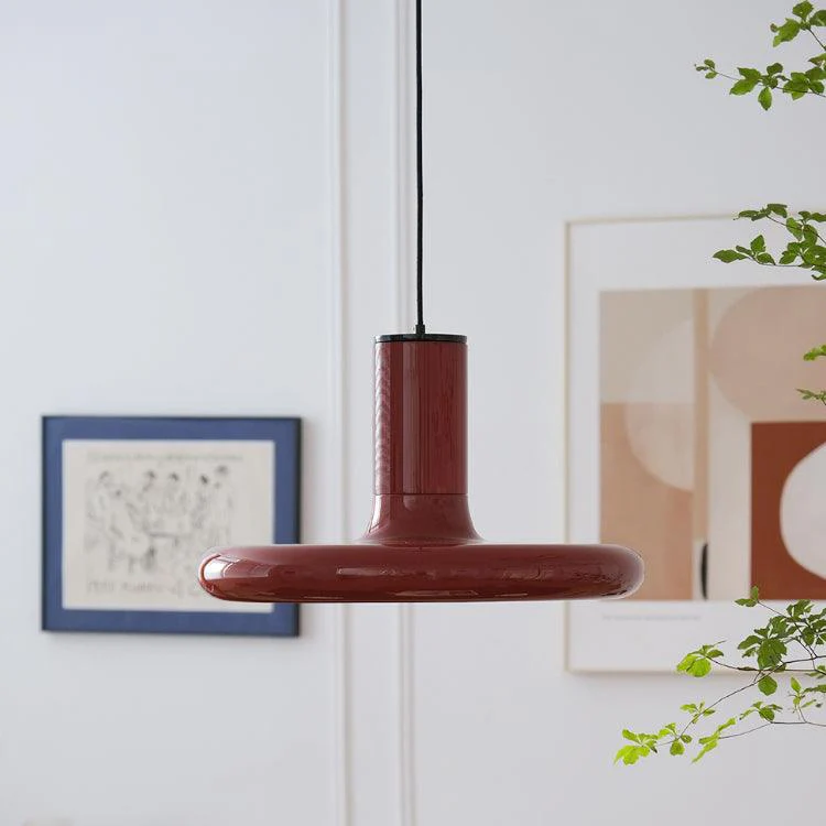 Solara Pendant Lamp Aluminum Cylinder Disc Industrial - Image 30