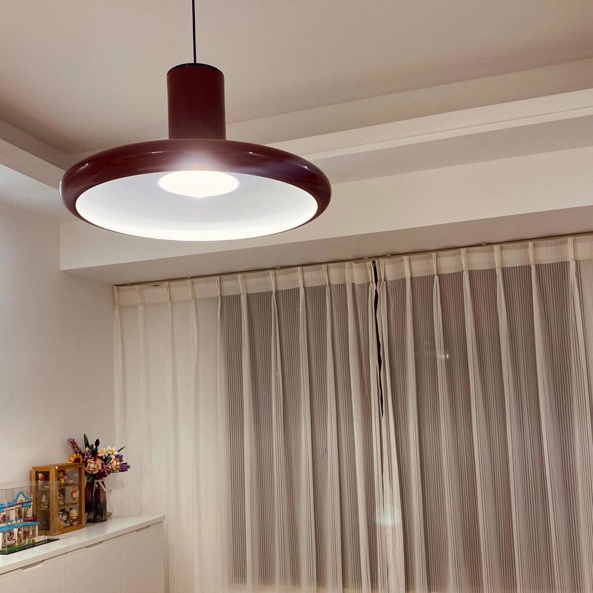 Solara Pendant Lamp Aluminum Cylinder Disc Industrial - Image 33