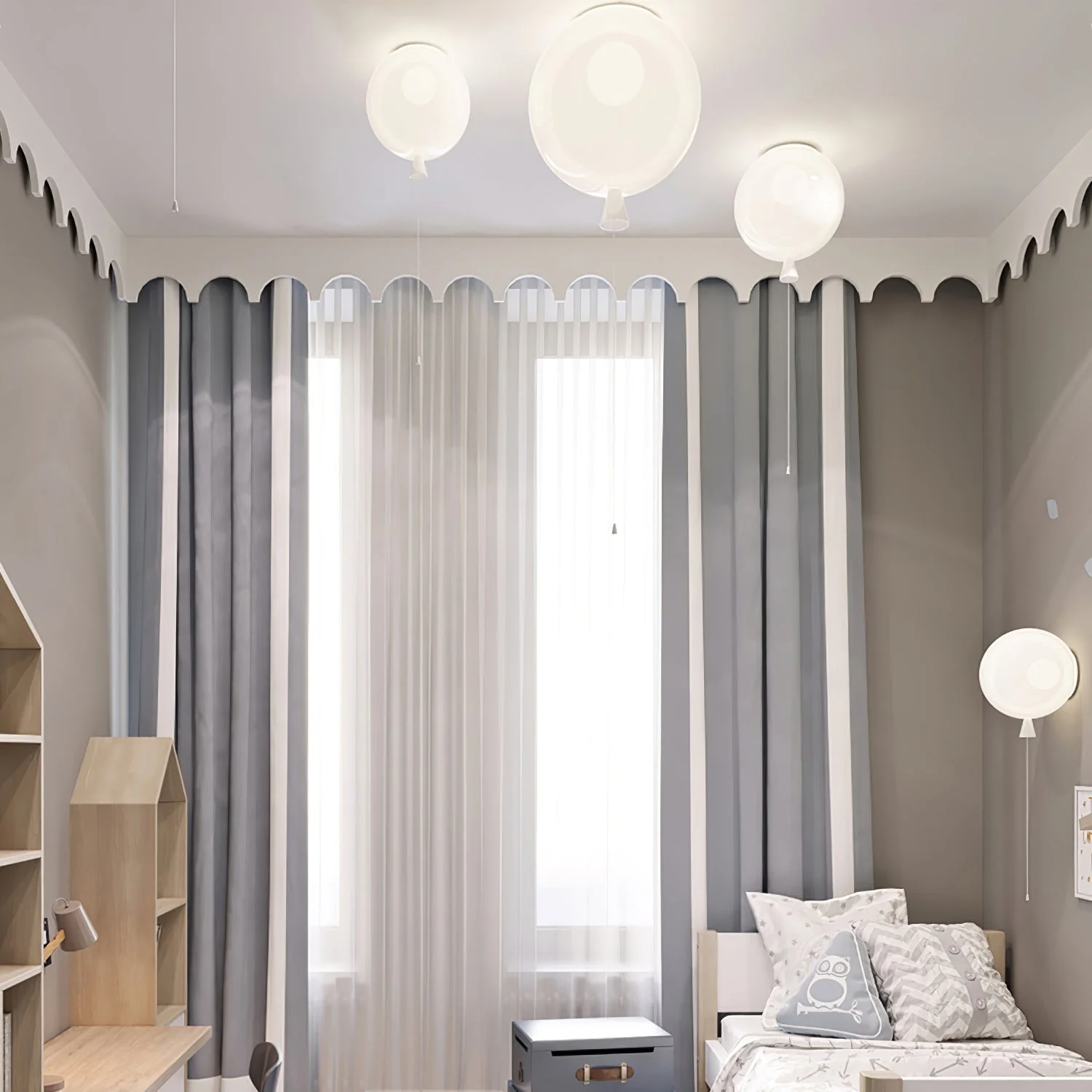Solara Pendant Lamp Balloon Shape Playful Whimsical - Image 23