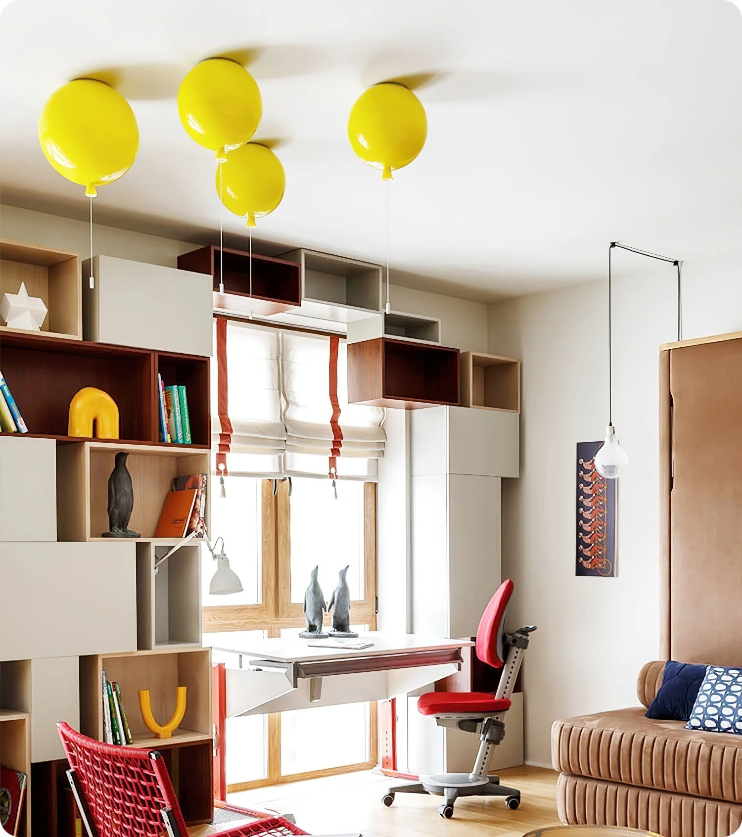 Solara Pendant Lamp Balloon Shape Playful Whimsical - Image 38
