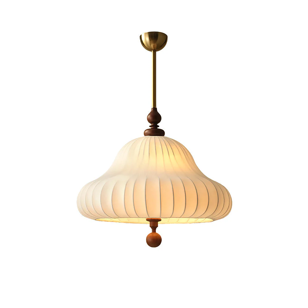 Solara Pendant Lamp Blooming Flower Shape Brass - Image 2