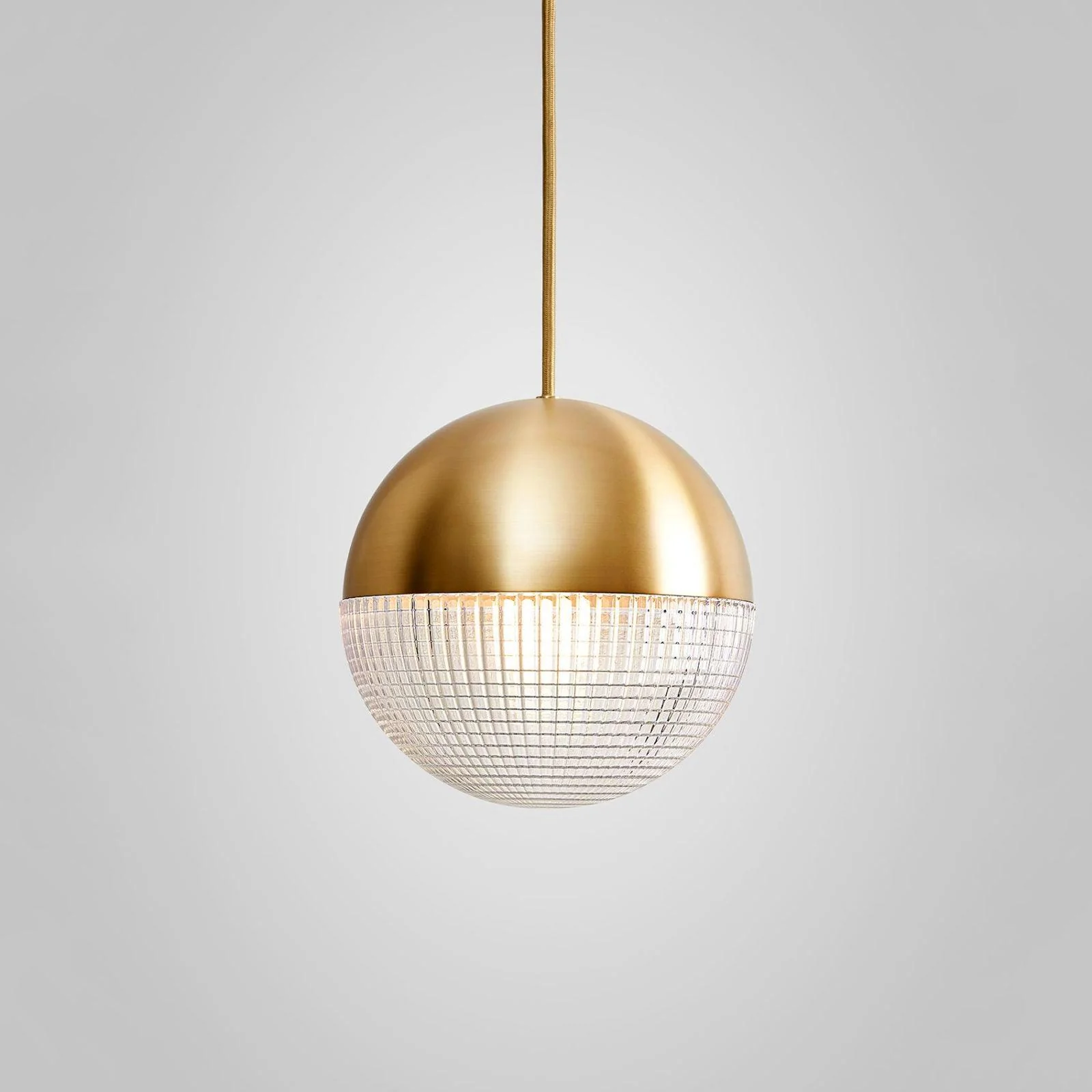 Solara Pendant Lamp Brass Glass Modern - Image 22