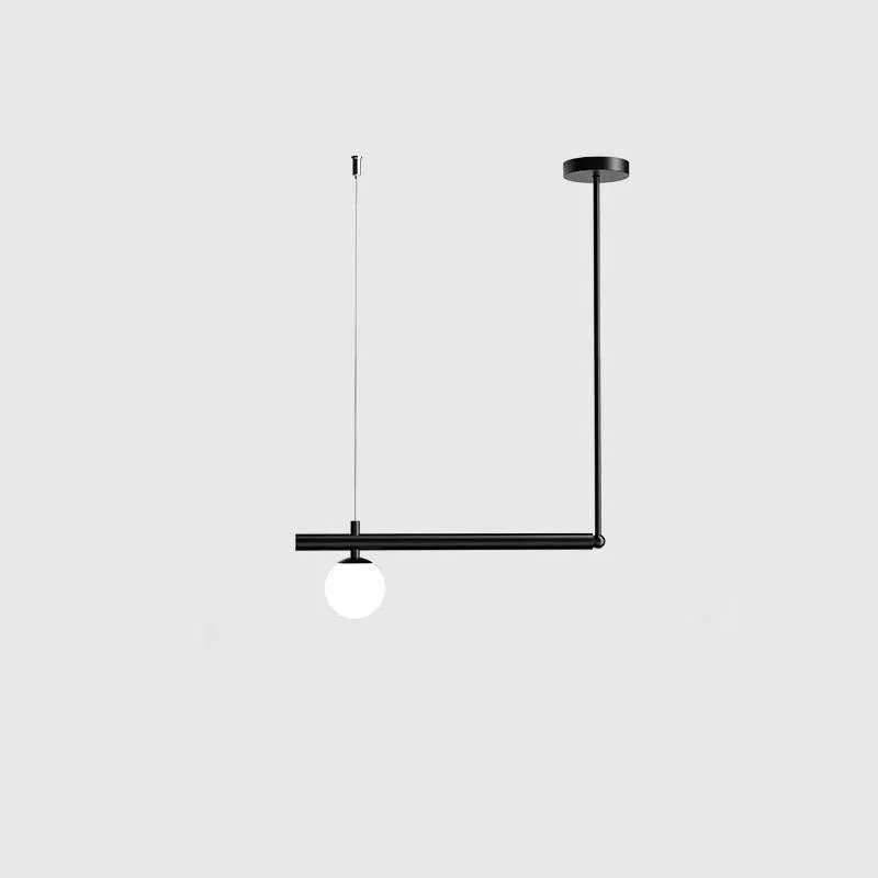 Solara Pendant Lamp Brass Linear Satellite Minimalist - Image 44